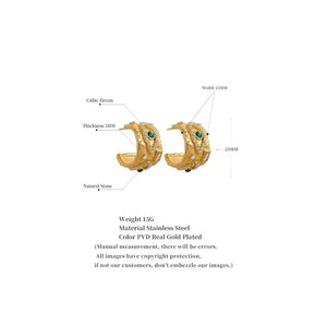 Chic Eyelet Earrings - TM & Co. Jewels