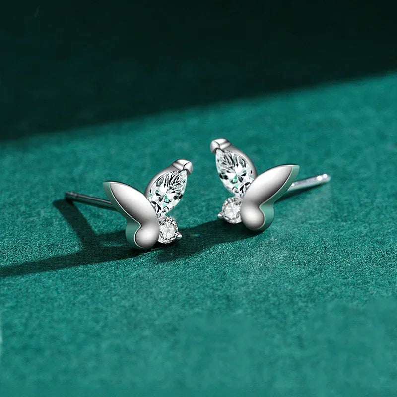 Butterfly Whispers Stud Earrings - TM & Co. Jewels
