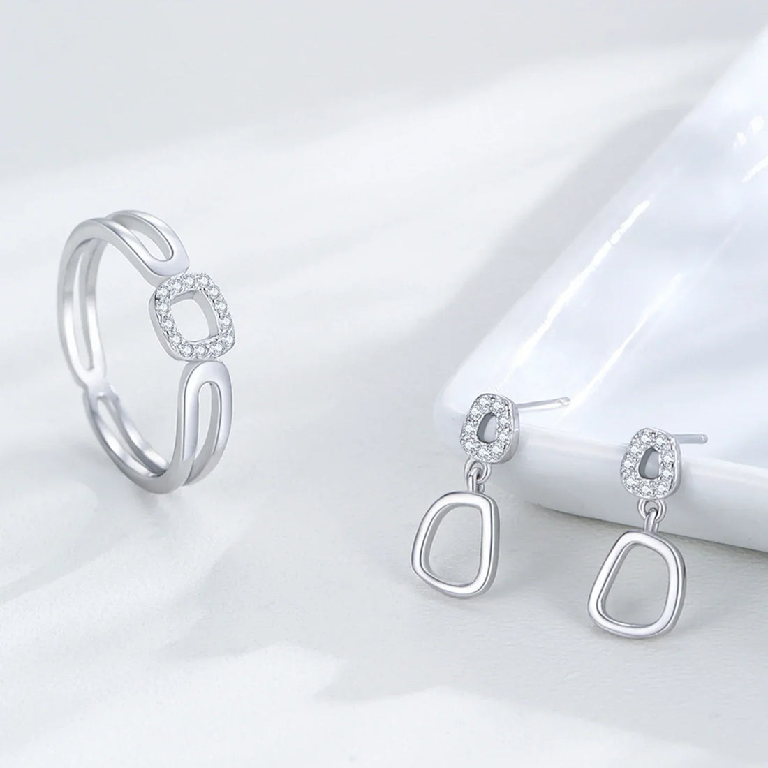 Sculpted Grace Jewelry Set - TM & Co. Jewels