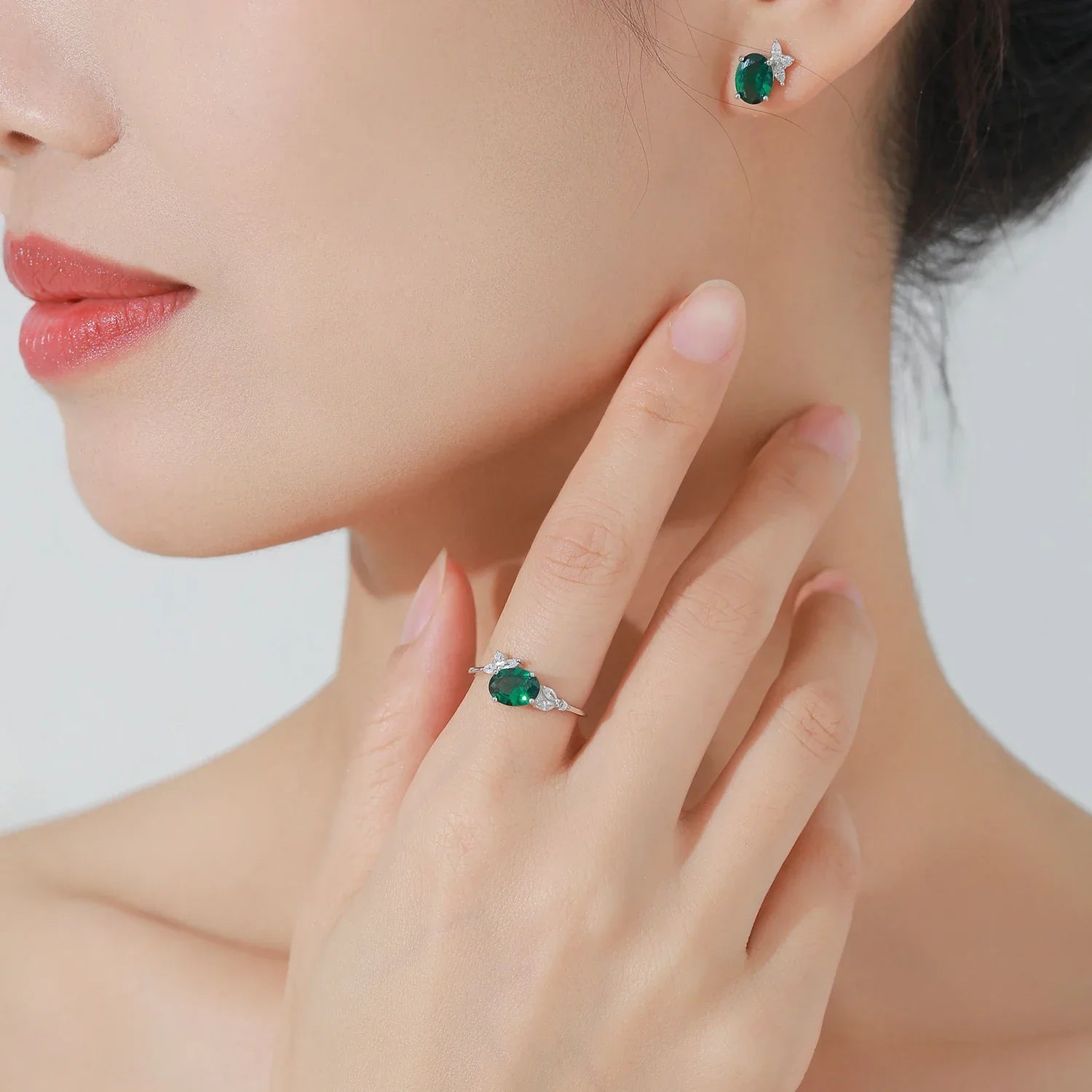 Mystic Emerald Jewelry Set - TM & Co. Jewels