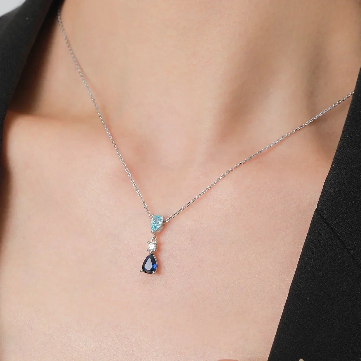 Blue Cascade Jewelry Set - TM & Co. Jewels