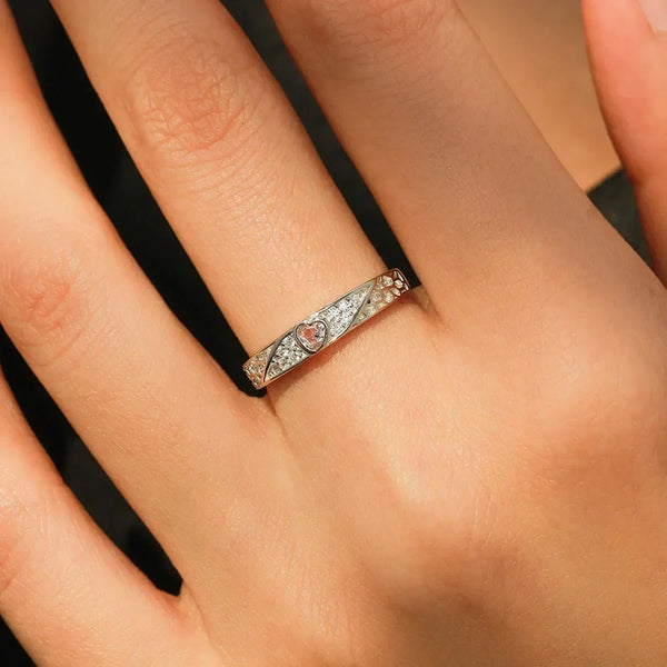 Retro Bliss Champagne Band - TM & Co. Jewels