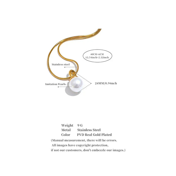 Moderne Pearl Drop - TM & CO. JEWELS 