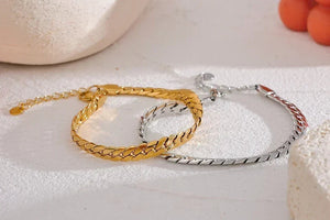 Gold Snake Chain Bracelet