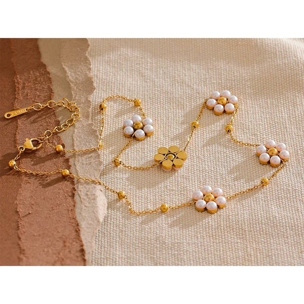 Blossom & Pearl Strand - TM & CO. JEWELS 