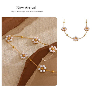 Blossom & Pearl Strand - TM & CO. JEWELS 