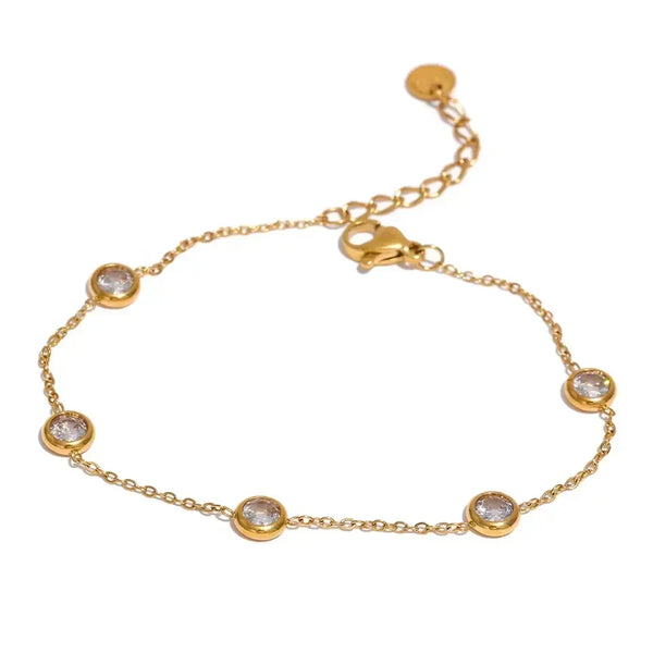 Sophia's Spectrum Charm Bracelet - TM & Co. Jewels