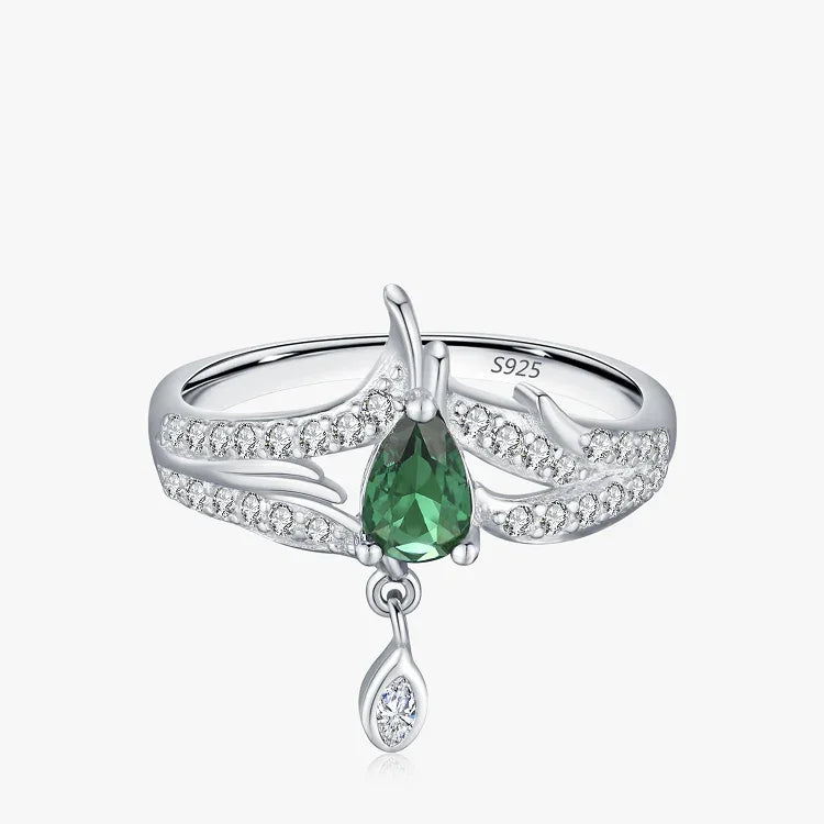 Verdant Tide Pendant Ring - TM & Co. Jewels