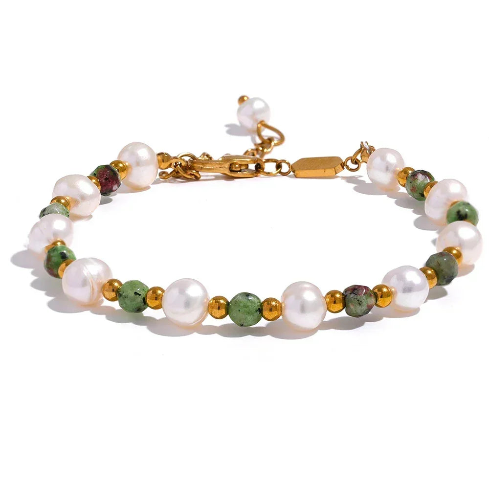 Classic Pearl Charm Bracelet - TM & Co. Jewels