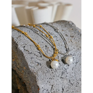 Radiant Pearl Necklace - TM & Co. Jewels