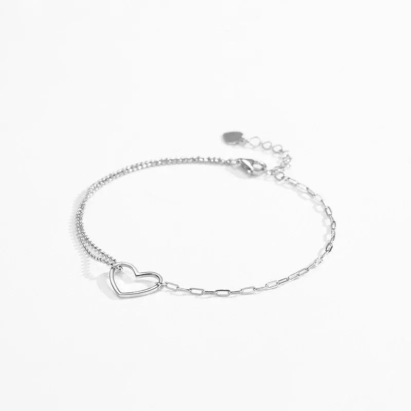 Pure Heart Stack Bracelet - TM & Co. Jewels