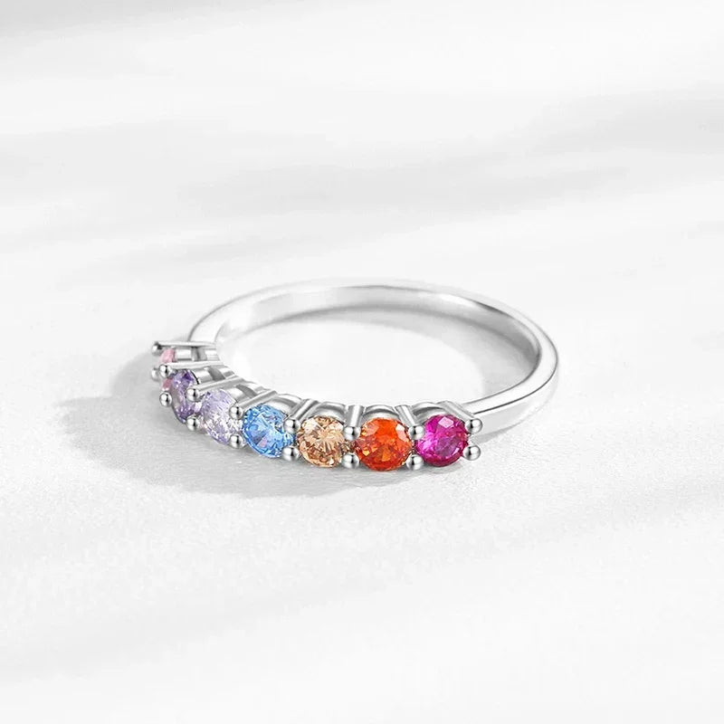 Crystal Aura Promise Band - TM & Co. Jewels