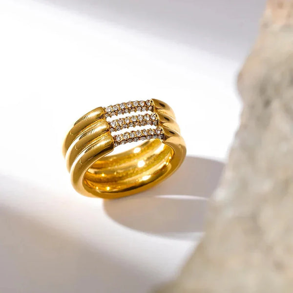 Radiant Layers Ring - TM & Co. Jewels