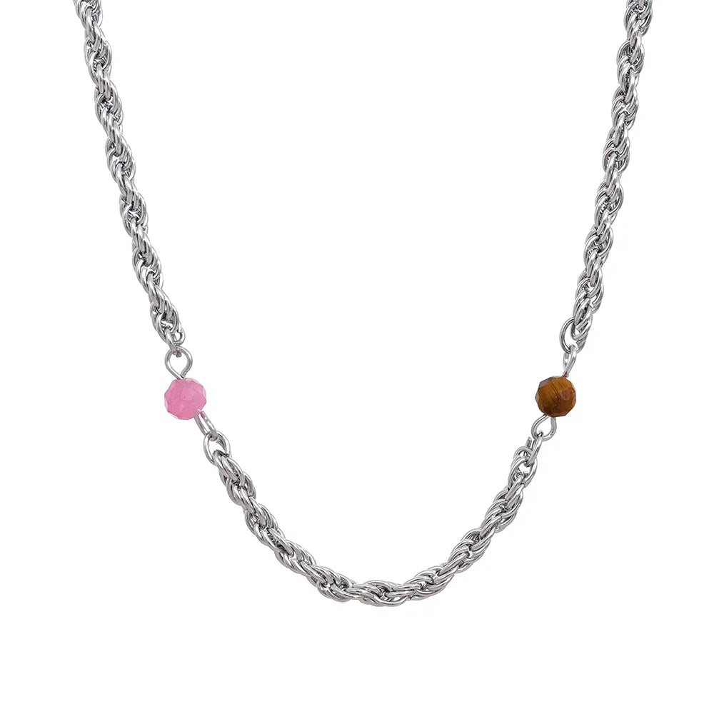 Sophia's Harmony Gemstone Collar - TM & Co. Jewels