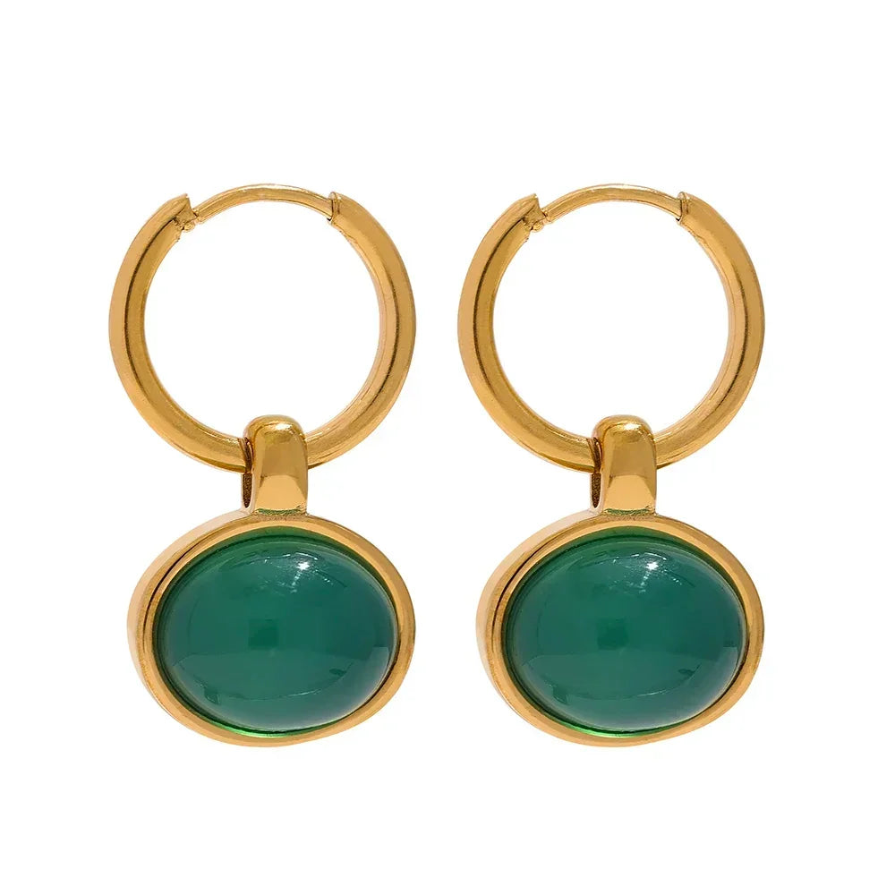 Tiger Glow Aventurine Drops - TM & Co. Jewels