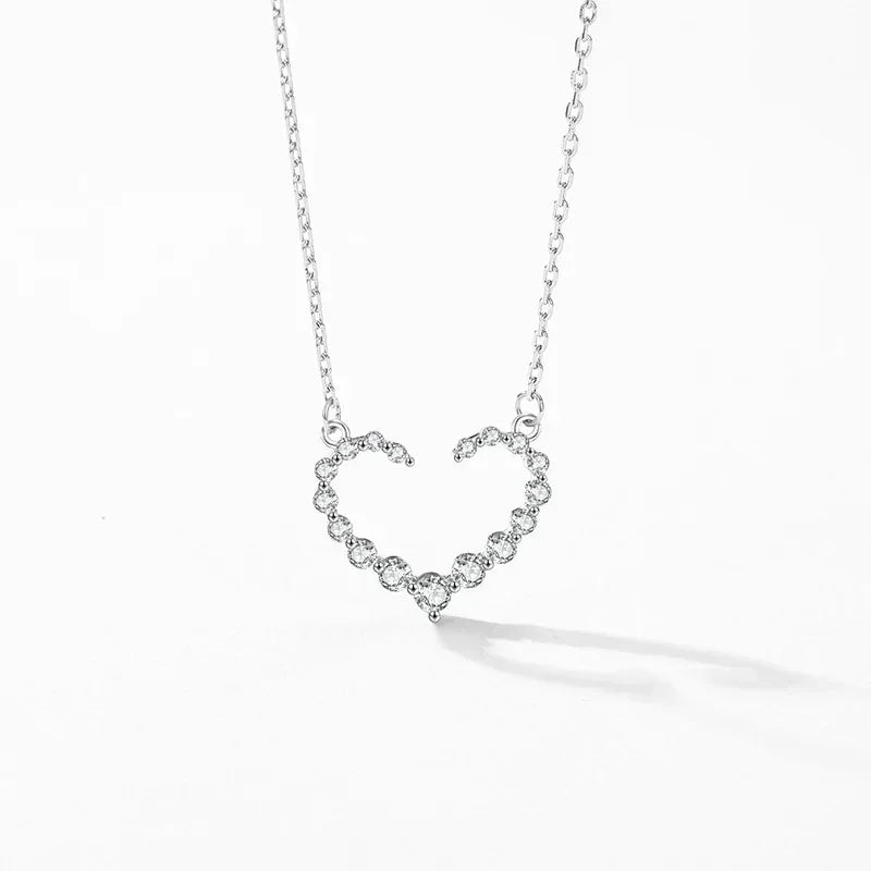 Crystal Heartbeat Necklace - TM & Co. Jewels