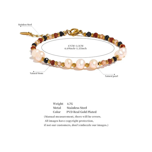 Lustre Pearl Bracelet - TM & Co. Jewels