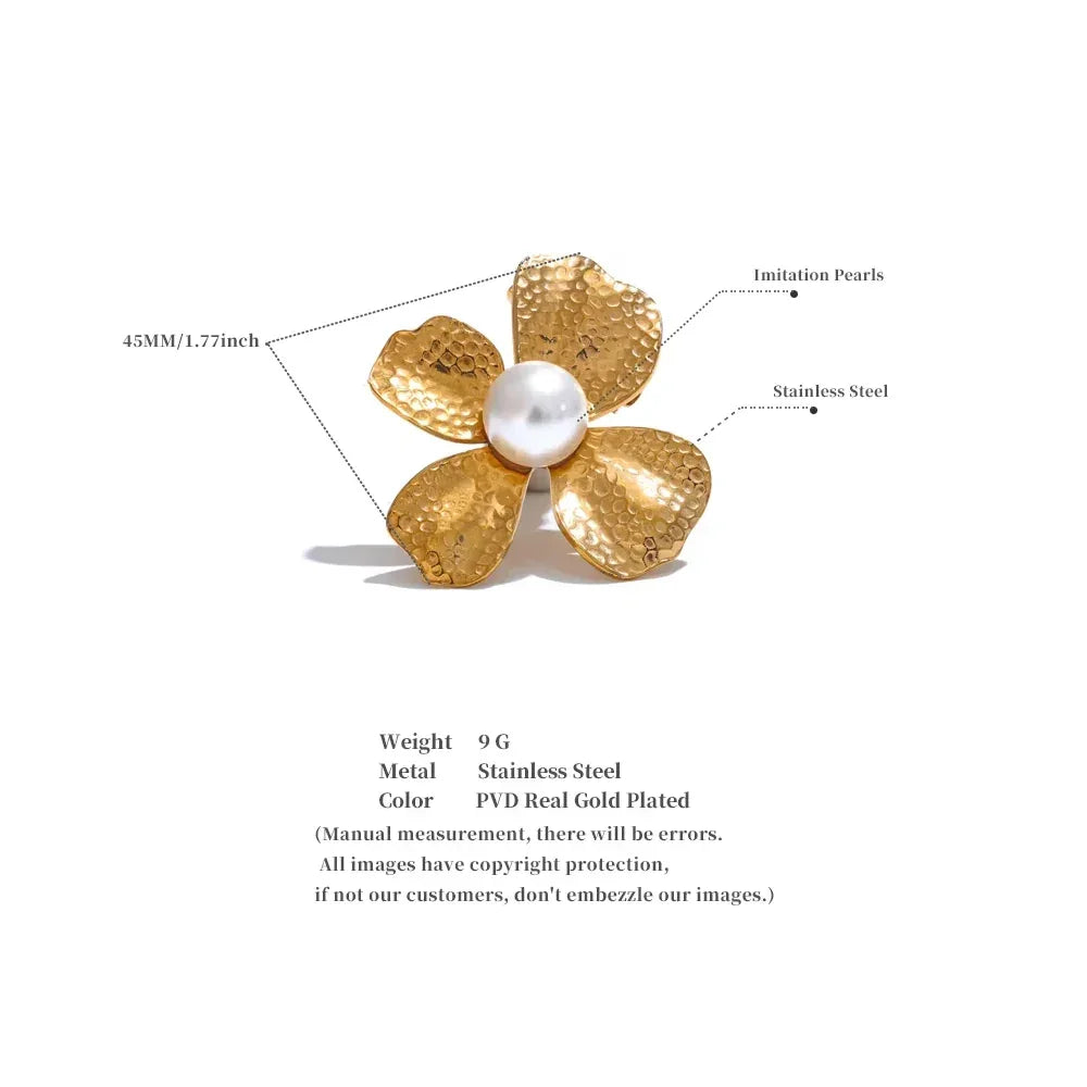 Aura Flora Brooch