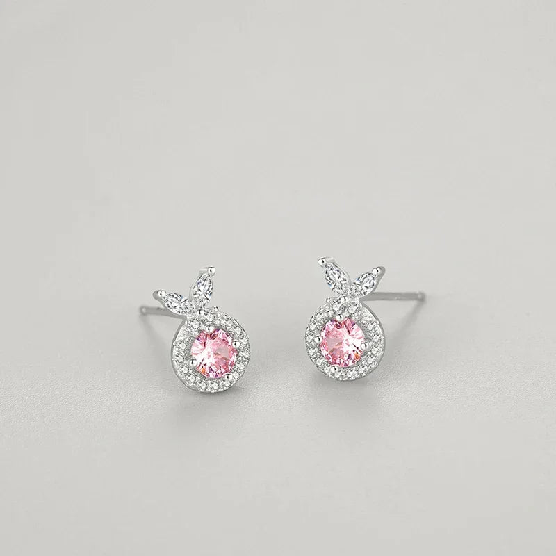 Rosy Glow Earrings - TM & Co. Jewels