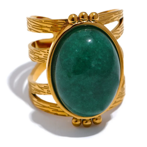 Sunset Cabochon Ring