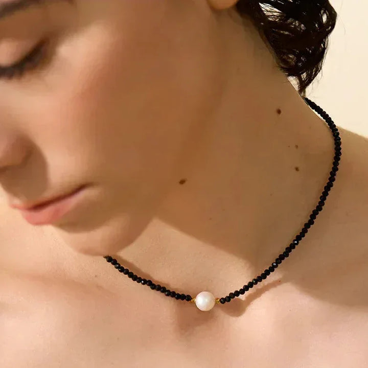 Noir Elegance Strand - TM & CO. JEWELS 