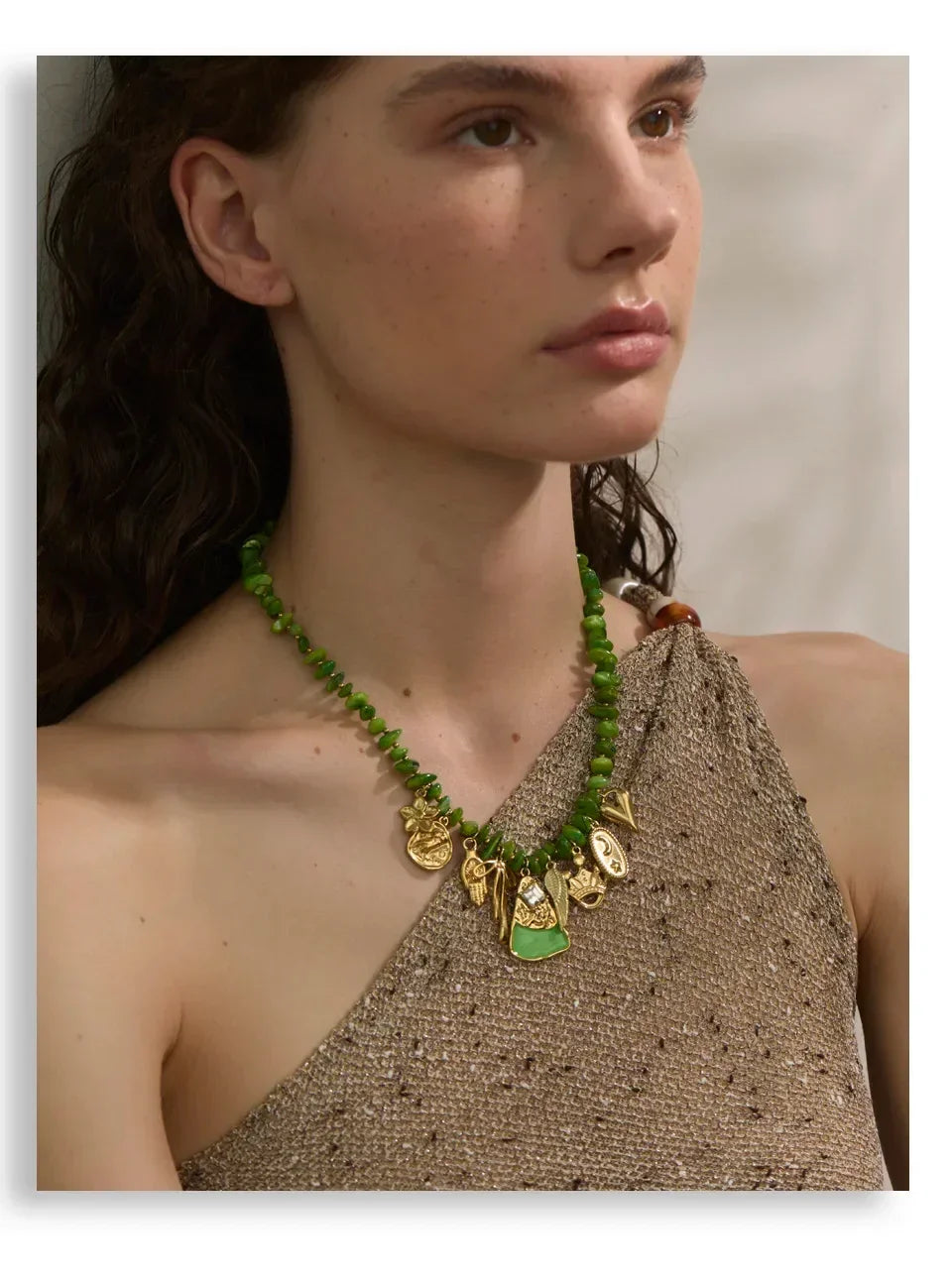 Seafoam & Petals Necklace - TM & CO. JEWELS 