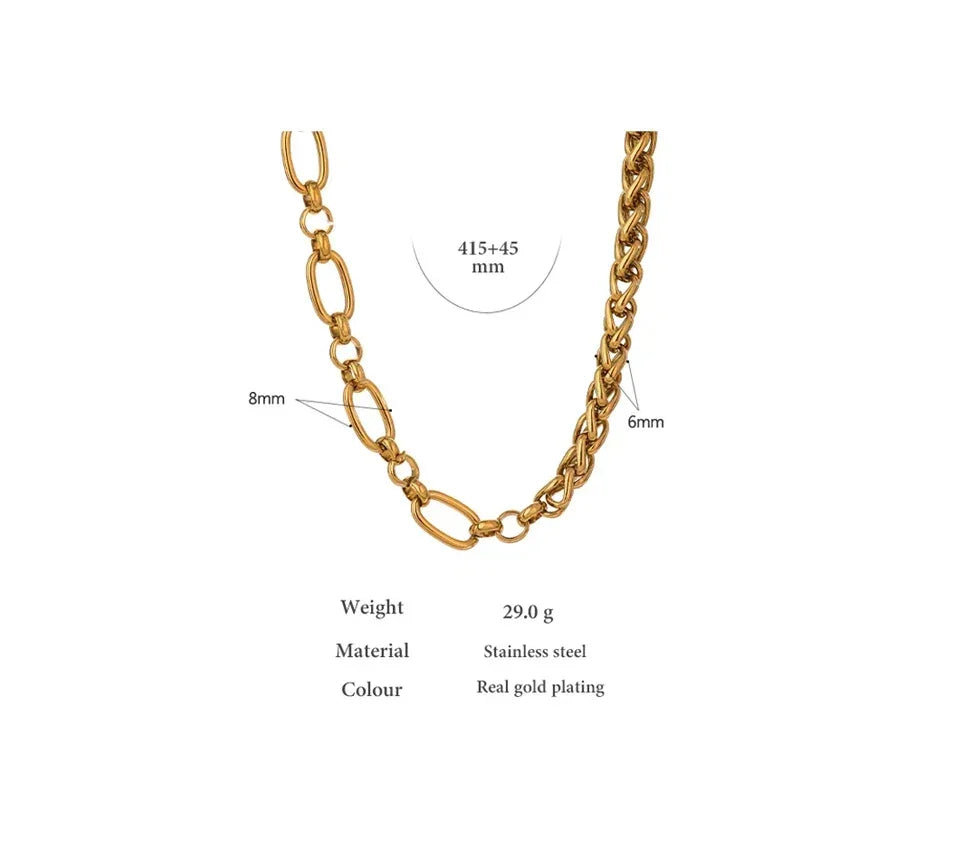 Gleaming ChunkAura Necklace - TM & Co. Jewels