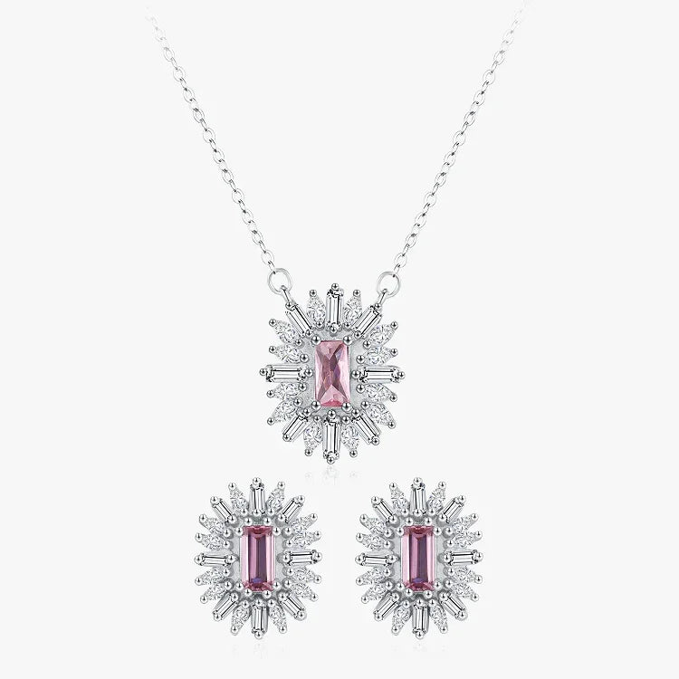 Rosy Glow Jewelry Set - TM & Co. Jewels