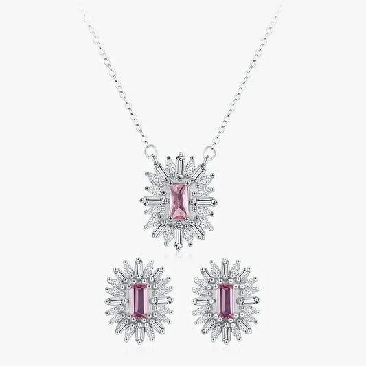 Rosy Glow Jewelry Set - TM & Co. Jewels