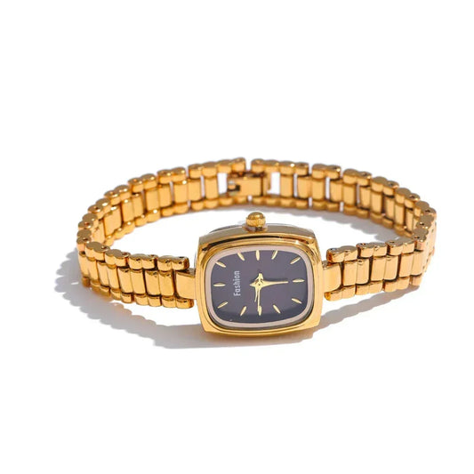 Radiant Motion Gold Watch - TM & CO. JEWELS 