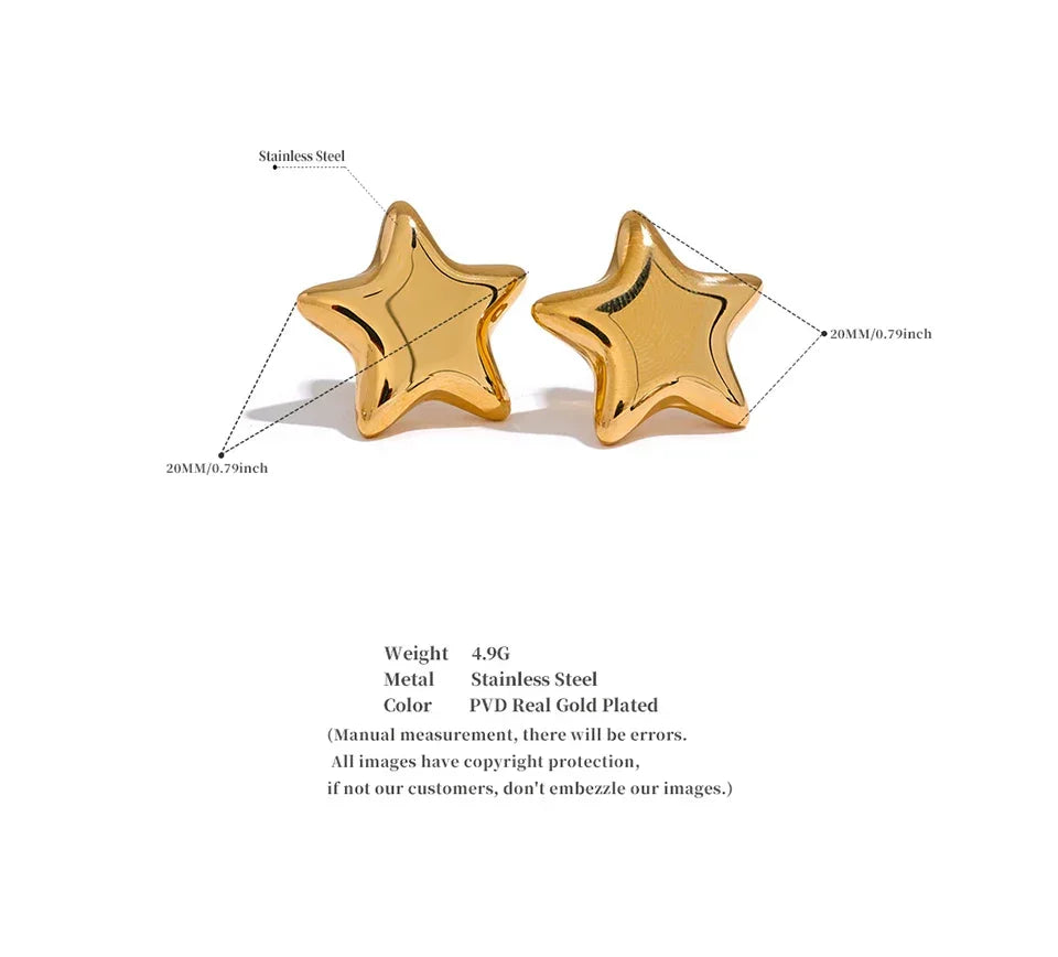 Midnight Star Studs - TM & Co. Jewels