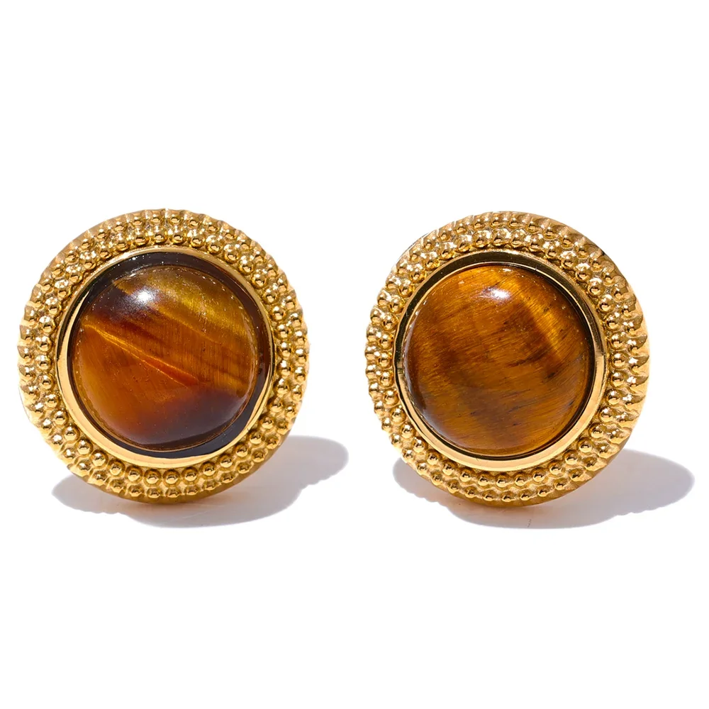 Harmony Stone Studs - TM & Co. Jewels