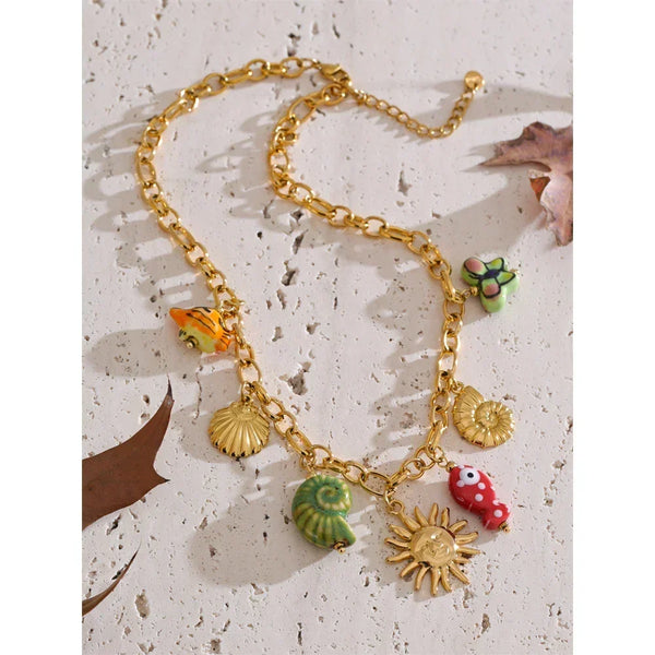 Euphoria Waves Pendant - TM & CO. JEWELS 