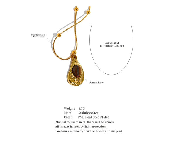 Golden Roar Necklace - TM & Co. Jewels
