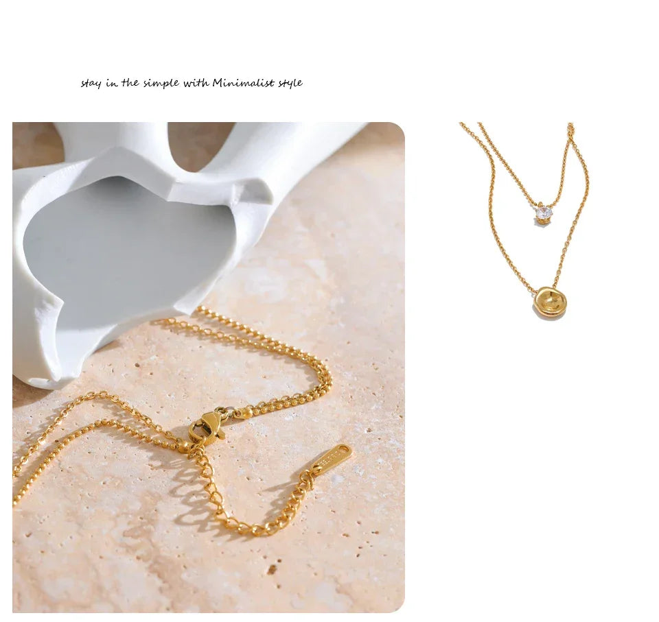 Timeless Duo Necklace - TM & Co. Jewels