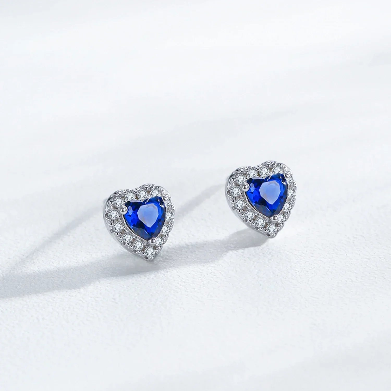 Royal Blue Heart Set - TM & Co. Jewels