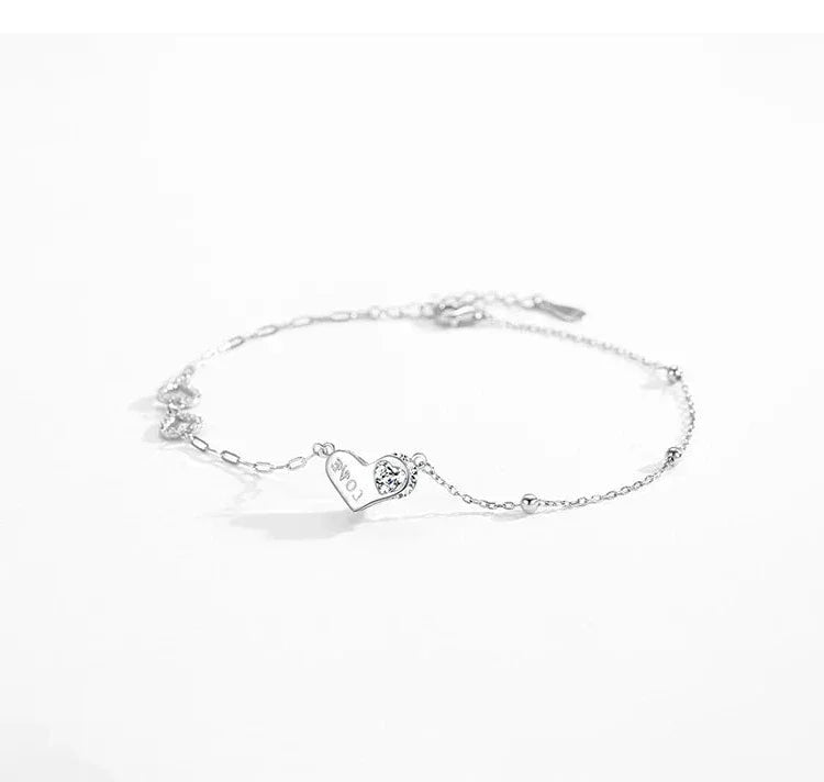 Love Link Charm Bracelet - TM & Co. Jewels