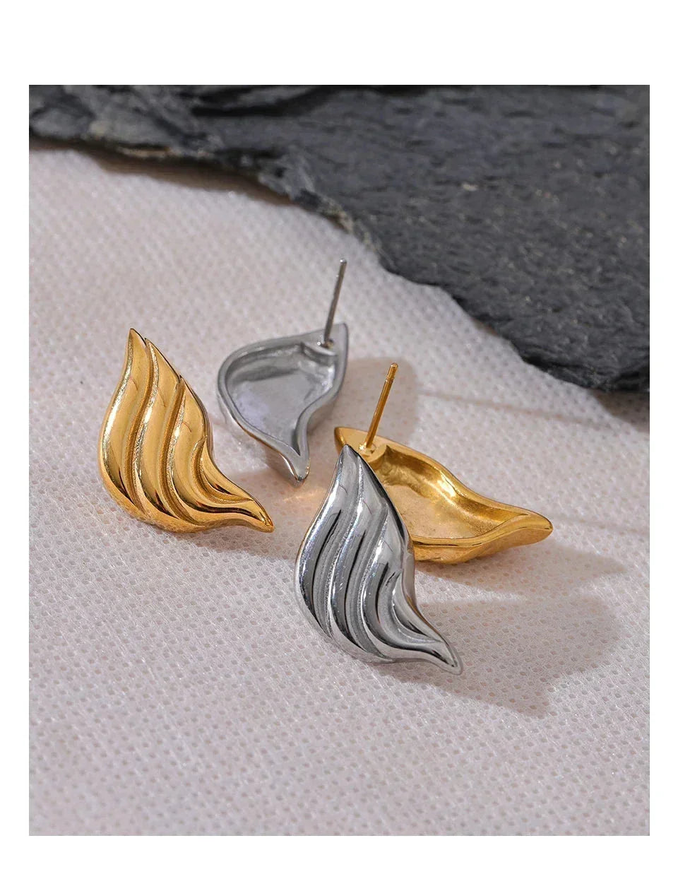 Chic Stripe Daily Studs - TM & Co. Jewels