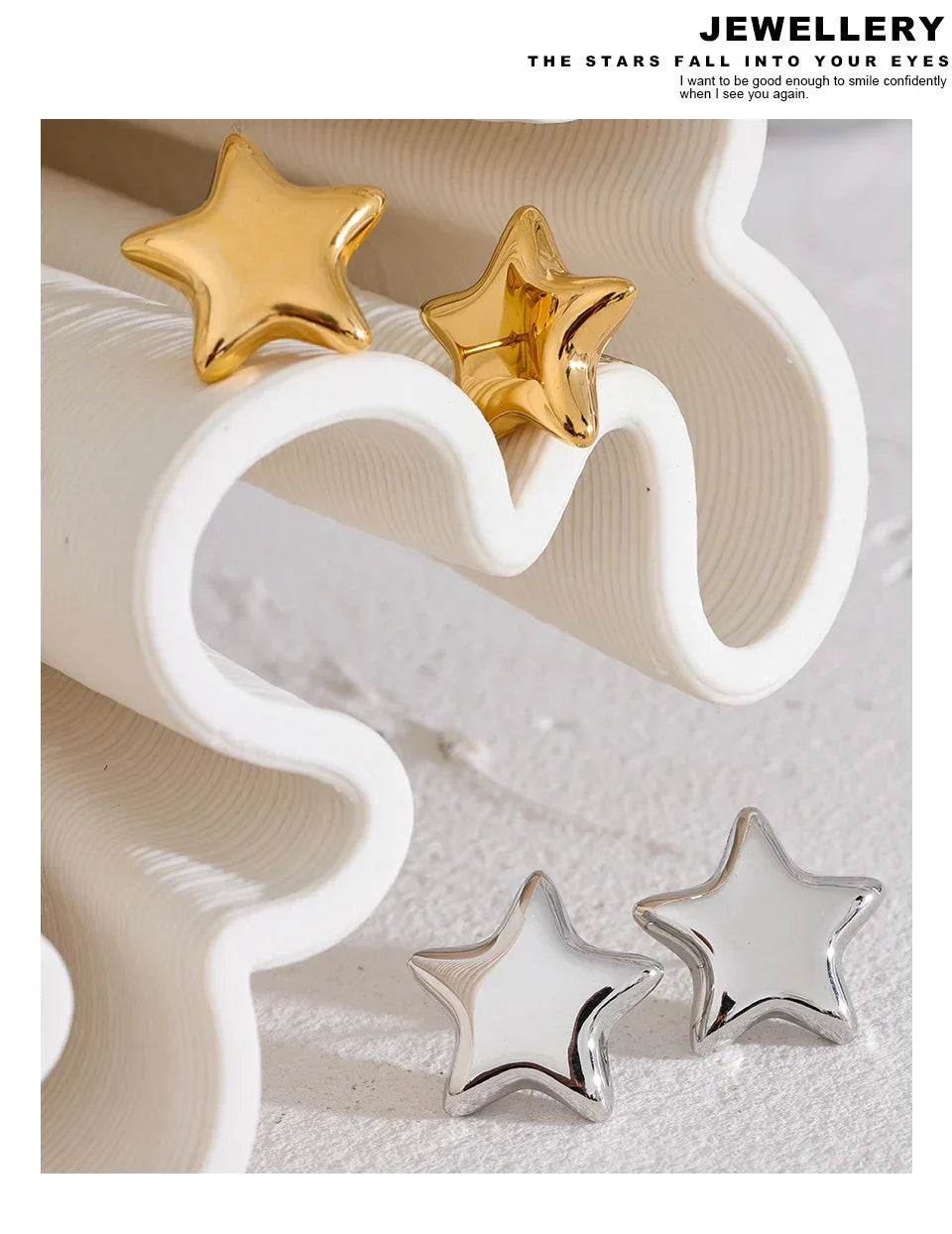 Midnight Star Studs - TM & Co. Jewels