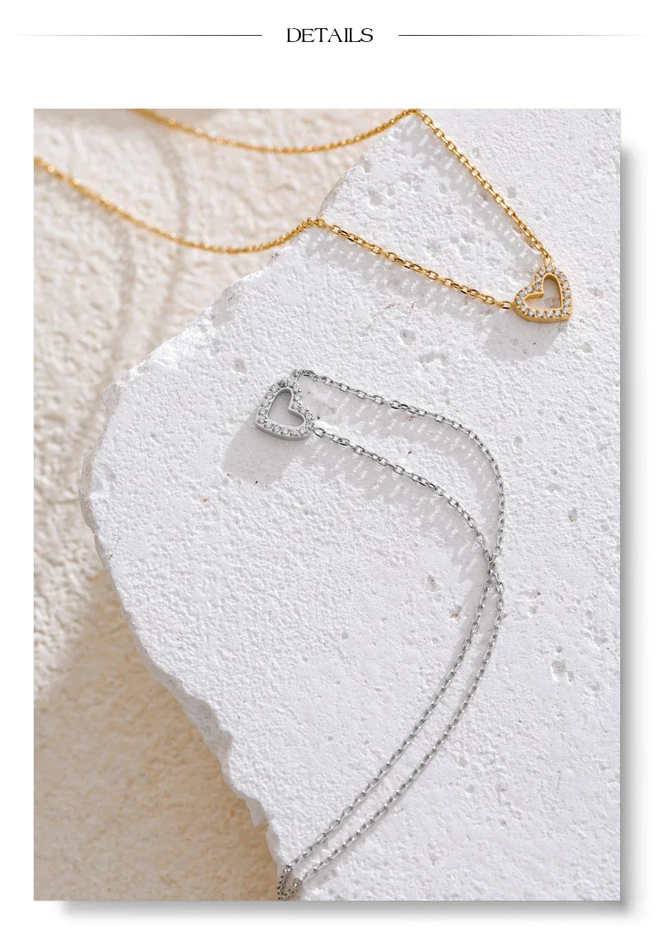 Hollow Heart Necklace - TM & Co. Jewels