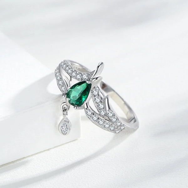 Verdant Tide Pendant Ring - TM & Co. Jewels
