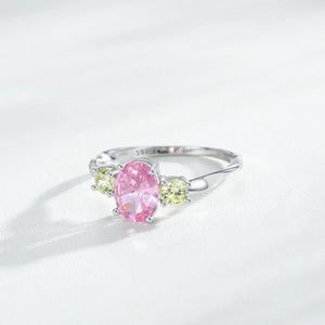 Emerald Rose Zirconia Ring - TM & Co. Jewels