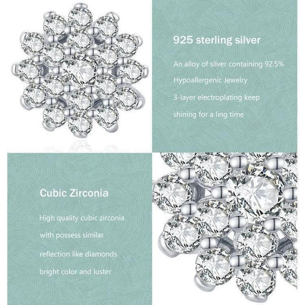 Frosty Snowflake Studs - TM & Co. Jewels