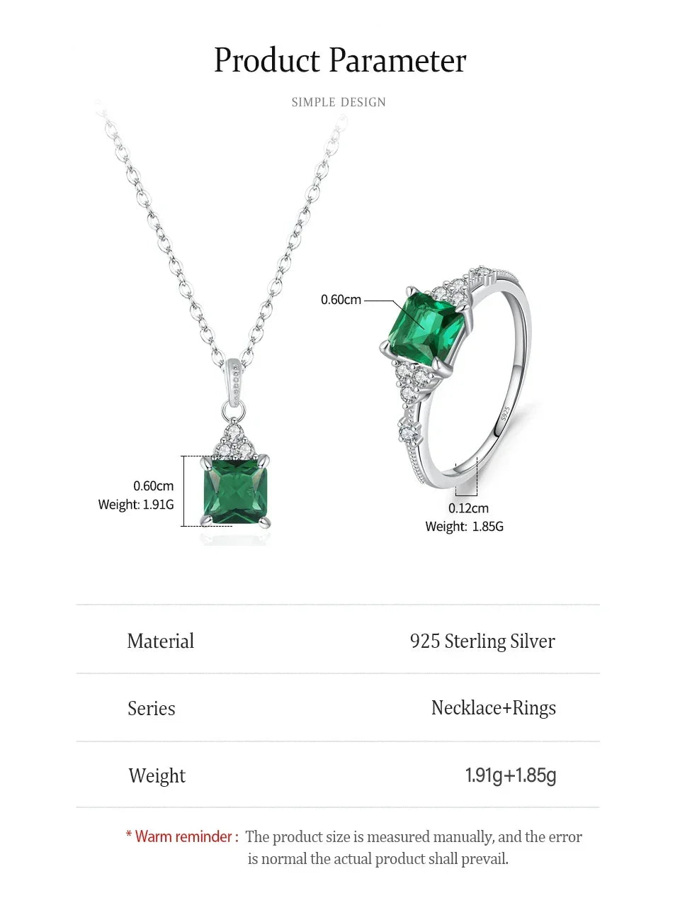 Emerald Grace Set - TM & Co. Jewels