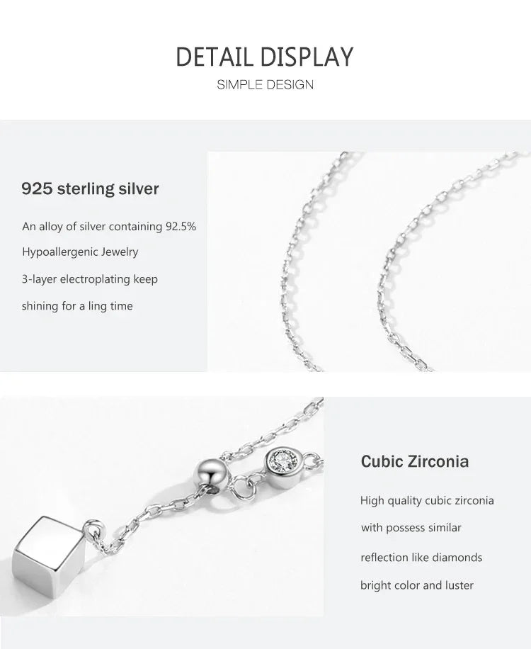 Luxe Square Charm - TM & Co. Jewels