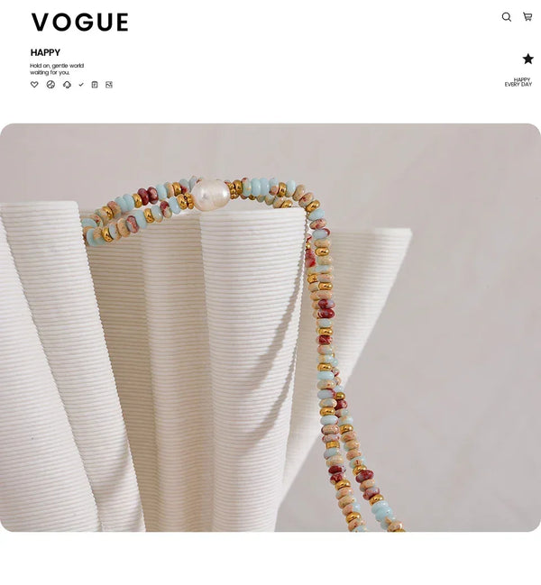 Handmade Harmony Necklace - TM & CO. JEWELS 