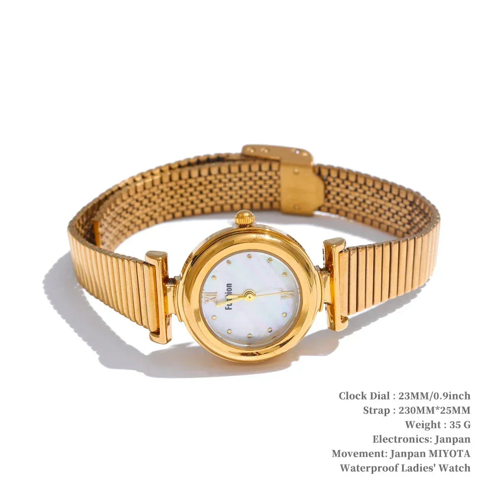 Radiant Motion Gold Watch - TM & Co. Jewels