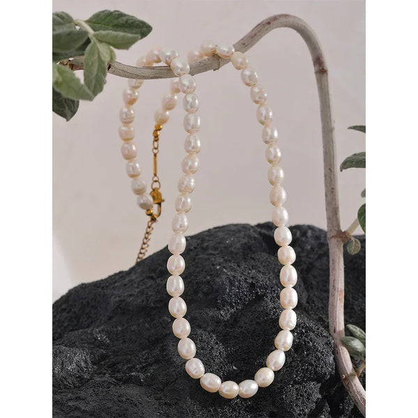 Charlotte's Pearl Collar - TM & CO. JEWELS 