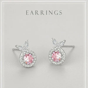 Rosy Glow Earrings - TM & Co. Jewels