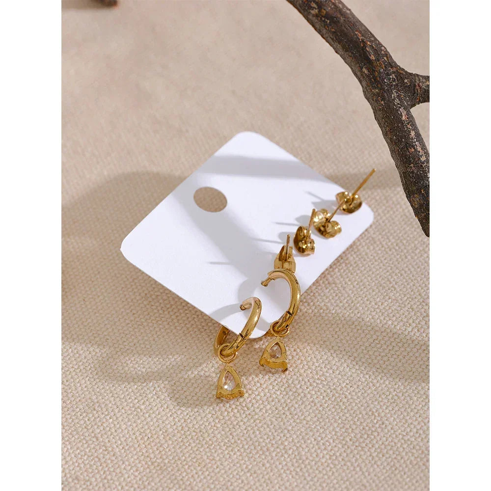 Crystal Rain Earrings